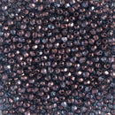 Starman, Czech Fire Polish Glass Beads 2mm, Luster - Transparent Amethyst