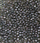 Starman, Czech Fire Polish Glass Beads 2mm, Luster - Transparent Green