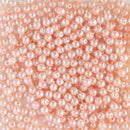 Starman, Czech Glass Pearls Round 3mm, Soft Pink, 100 Beads
