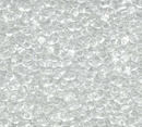 Miyuki Berry Beads 4.5x2.5mm, 131 Transparent Crystal, 8 grams