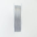 Toho One-G 330dtex 100% Nylon Beading Thread, Size-B, 0.2mm Thickness, Light Grey, 125 Yards/114.3 Meters