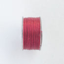 Toho One-G 330dtex 100% Nylon Beading Thread, Size-B, 0.2mm Thickness, Red, 50 Yards/45.72 Meters