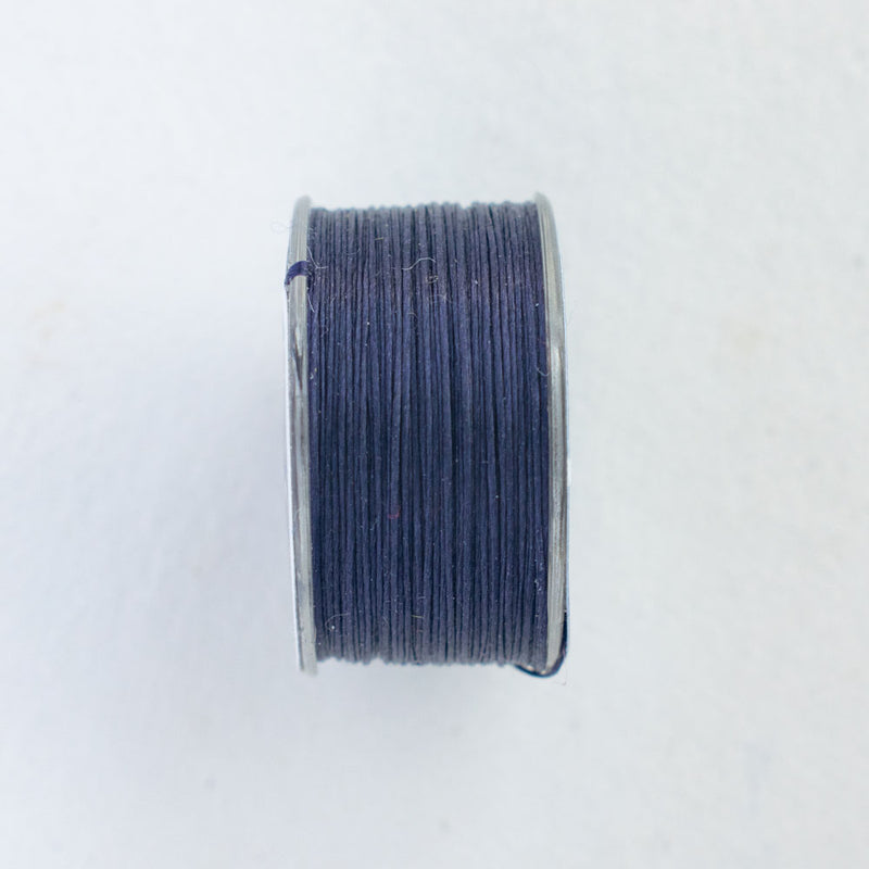 Toho One-G 330dtex 100% Nylon Beading Thread, Size-B, 0.2mm Thickness, Navy, 50 Yards