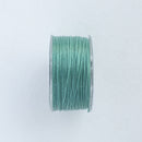 Toho One-G 330dtex 100% Nylon Beading Thread, Size-B, 0.2mm Thickness, Mint Green, 50 Yards/45.72 Meters