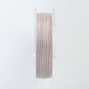 Toho One-G 330dtex 100% Nylon Beading Thread, Size-B, 0.2mm Thickness, Beige, 125 Yards/114.3 Meters