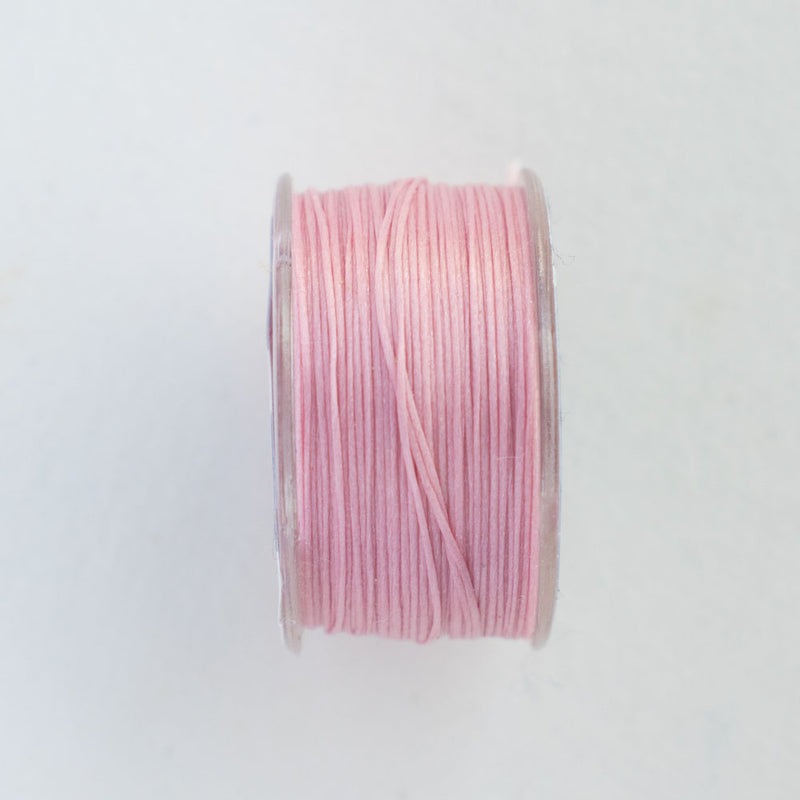 Toho One-G 330dtex 100% Nylon Beading Thread, Size-B, 0.2mm Thickness, Pink, 50 Yards