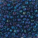 Toho Round Seed Beads Size 8/0 3mm, 82 Metallic Nebula