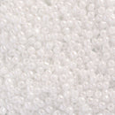 Toho Round Seed Beads Size 11/0 2.2mm,  121 Opaque-Lustered White
