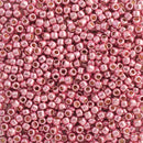 Toho Round Seed Beads Size 11/0 2.2mm, PF553 PermaFinish - Galvanized Pink Lilac
