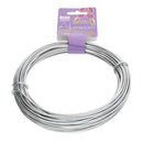 The BeadSmith Aluminium Wire 12 Gauge, Silver, 39 Feet