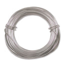 The BeadSmith Aluminium Wire 18 Gauge, Silver, 39 Feet/11.89 Meters