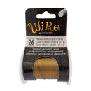 Wire Elements Tarnish Resistant 26 Gauge Wire, Vintage Bronze - 34 Yards/31.09 Meters