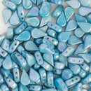 Les Perles Par Puca - Amos Par Puca 5x8mm, Chalk Blue Luster