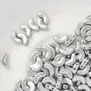 Les Perles Par Puca - Arcos Par Puca 4x10mm, Matte - Metallic Silver