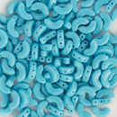 Les Perles Par Puca - Arcos Par Puca 4x10mm, Opaque Blue Turquoise