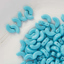 Les Perles Par Puca - Arcos Par Puca 4x10mm, Opaque Blue Turquoise