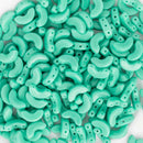 Les Perles Par Puca - Arcos Par Puca 4x10mm, Opaque Green Turquoise