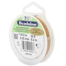 Beadalon 7 Strand Beading Wire, Thickness 0.3mm/0.012 inch, Gold