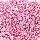 CzechMates - Bar Beads 6x3x2mm, Pastel Pink