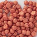 CzechMates - Cabochon Beads 7mm, Pacifica Strawberry