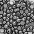 CzechMates - Cabochon Beads 7mm, Saturated Metallic Sharkskin