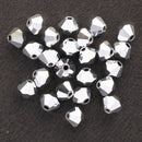 Preciosa - Bicone Crystal Beads 4mm, Crystal Labrador, 24 Pieces