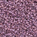 Miyuki Delica Beads Size 11/0 1.6mm, DB1066 Matte Metallic Heather Luster