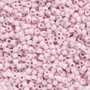 Miyuki Delica Beads Size 11/0 1.6mm, DB1514 Matte Opaque Pale Rose