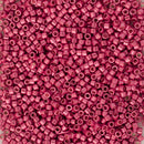 Miyuki Delica Beads Size 11/0 1.6mm, DB1841 Duracoat Galvanized Light Cranberry