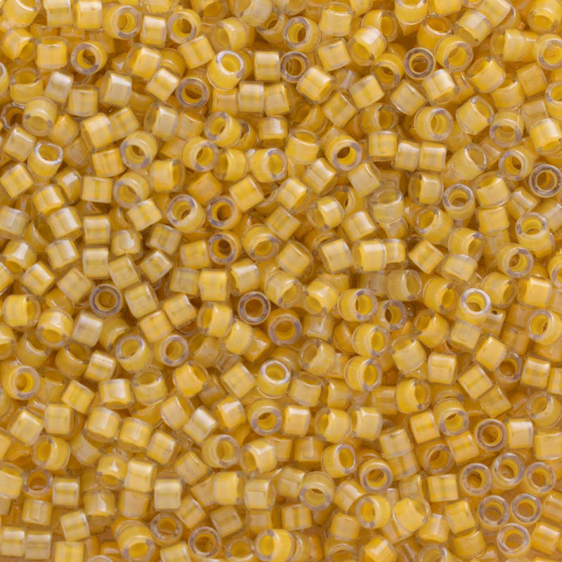 Miyuki Delica Beads Size 11/0 1.6mm, DB2041 Luminous Honeycomb