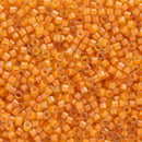 Miyuki Delica Beads Size 11/0 1.6mm, DB2045 Luminous Mango