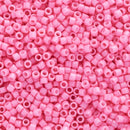 Miyuki Delica Beads Size 11/0 1.6mm, DB2117 Duracoat Opaque Carnation