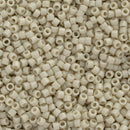 Miyuki Delica Beads Size 11/0 1.6mm, DB261 Opaque Linen Luster