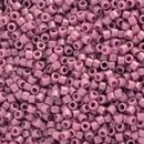 Miyuki Delica Beads Size 11/0 1.6mm, DB265 Opaque Mauve Luster