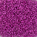 Miyuki Delica Beads Size 11/0 1.6mm, DB422 Galvanized Fuchsia