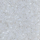 Miyuki Delica Beads Size 11/0 1.6mm, DB050 Transparent Luster Crystal