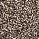 Miyuki Delica Beads Size 11/0 1.6mm, DB631 Dyed Silver Lined Taupe Alabaster
