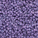 Miyuki Delica Beads Size 11/0 1.6mm, DB799 Dyed Matte Opaque Lavender