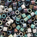 Miyuki Delica Beads Size 8/0 3mm, DBL-Mix24 Mix Matte Heavy Metals