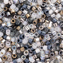 Miyuki Delica Beads Size 10/0 2.2mm, DBM-MIX12 Mix Apparition
