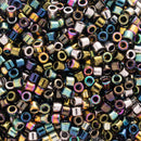 Miyuki Delica Beads Size 10/0 2.2mm, DBM-MIX23 Mix Heavy Metals