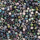 Miyuki Delica Beads Size 10/0 2.2mm, DBM-MIX24 Mix Matte Heavy Metals