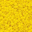 Miyuki Delica Beads Size 10/0 2.2mm, DBM721 Opaque Yellow
