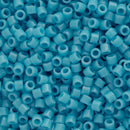 Miyuki Delica Beads Size 10/0 2.2mm, DBM725 Opaque Turquoise Blue