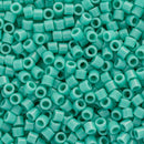 Miyuki Delica Beads Size 10/0 2.2mm, DBM729 Opaque Turquoise Green