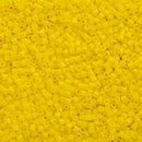 Miyuki Delica Beads Size 15/0 1.3mm, DBS721 Opaque Yellow