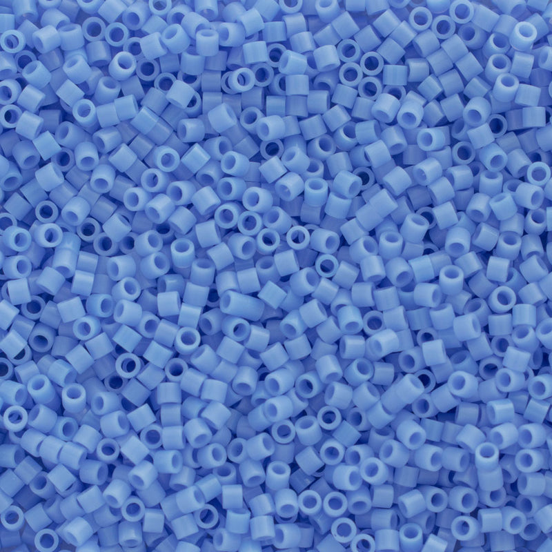 Miyuki Delica Beads Size 15/0 1.3mm, DBS730 Opaque Periwinkle