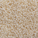 Miyuki Delica Beads Size 15/0 1.3mm, DBS732 Opaque Cream