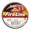 Fireline Microfused Braided Bead Thread, 6LB Test - 0.15mm Thickness, Smoke Grey