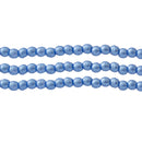 Starman, Czech Glass Pearls Round, Baby Blue
